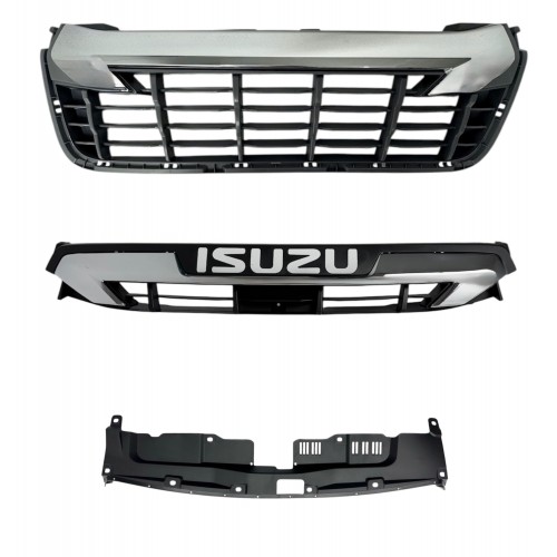 ISUZU D-MAX ÖN PANJUR 2020-2022 (KROM/SİYAH)