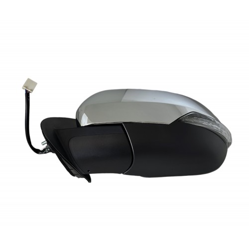 MITSUBISHI L200 SOL DİKİZ AYNASI 2019-2023 (ELEKTRİKLİ/SİNYALLİ/ KATLANIR/7 FİŞLİ/KROM)